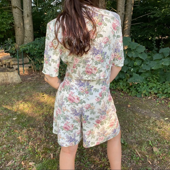 Vintage L.A Girl Boho 2 Piece Shorts Set - Picture 3 of 7